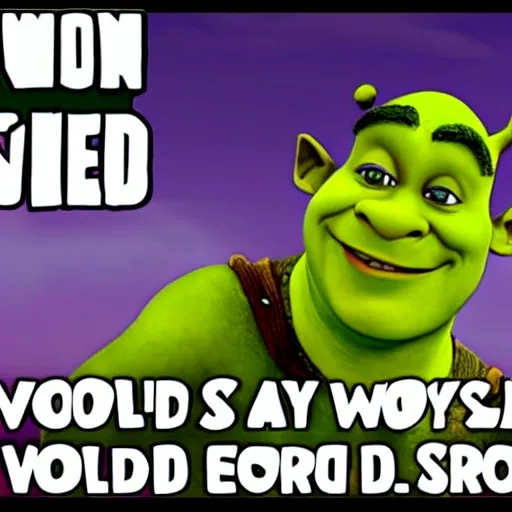 funny shrek, memes, Stable Diffusion