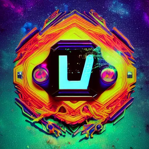 Image similar to a and w vaporwave logo, colorful, digital art, cosmic, 3 d high definition, trending on art station, photorealistic, high resolution, 8 k, octane, hyper detailed, insane details, intricate, elite, ornate, elegant trend, highly detailed and intricate, sharp focus, photography, unreal engine