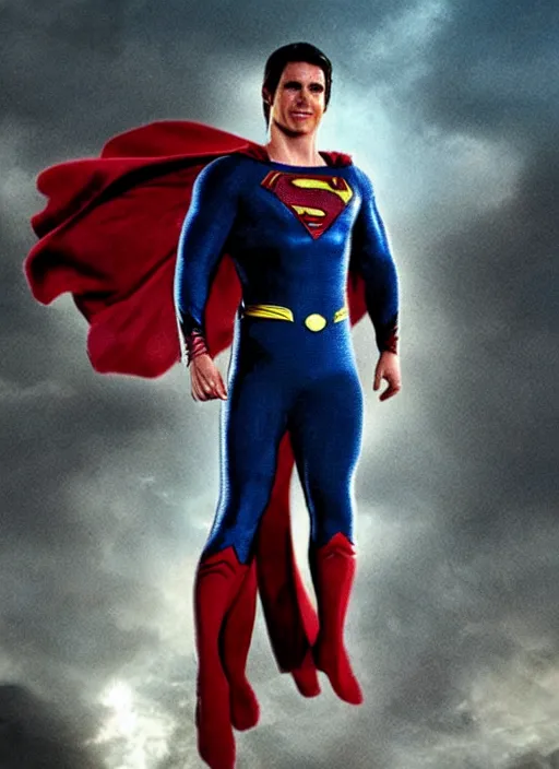 Image similar to film still of tom cruise as superman 8 2 0 2 3, alternate costume design, character redesign by lee bermejo and greg rutkowski