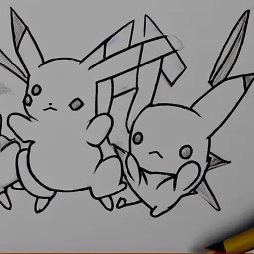 How to draw pikachu - B+C Guides