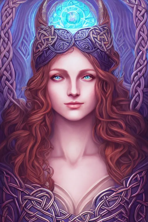 Prompt: portrait of celtic goddess Diana, middle shot, digital art, highly detailed, intricate, sharp focus, Trending on Artstation, HQ, deviantart, unreal engine 5, 4K UHD image, by lois van baarle, loish, ross tran, rossdraws, sam yang, samdoesarts, artgerm