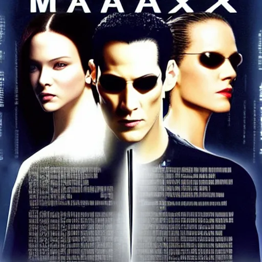 Image similar to matrix movie poster