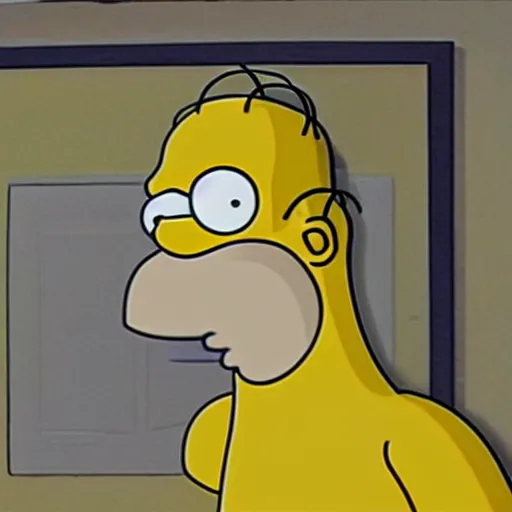 Image similar to Homer Simpson In pulp fiction