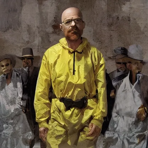 Image similar to Walter white Butcher