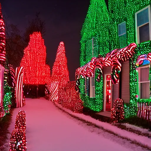 Image similar to base in candy cane lane