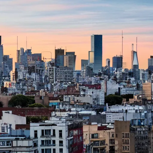 Image similar to skyline of buenos aires