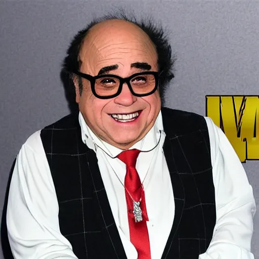 Prompt: Anime Danny Devito