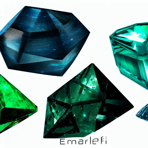 Image similar to chaotic cinematic space rift, dark, golem - emerald golem - sapphire golem - diamond, bright, night
