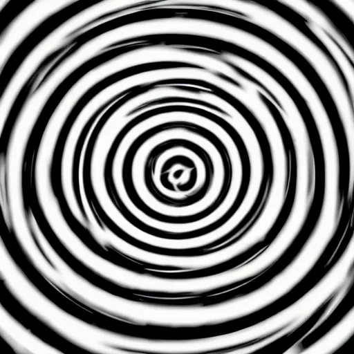 Image similar to An interlocking series of concentric vortices premised upon the suffering of all man