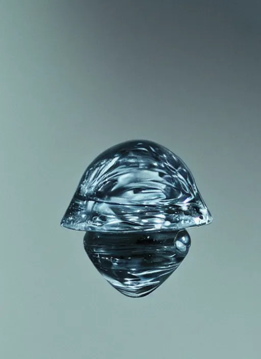 Prompt: portrait of a stunningly beautiful water drop, fjdjrjfjrjfj