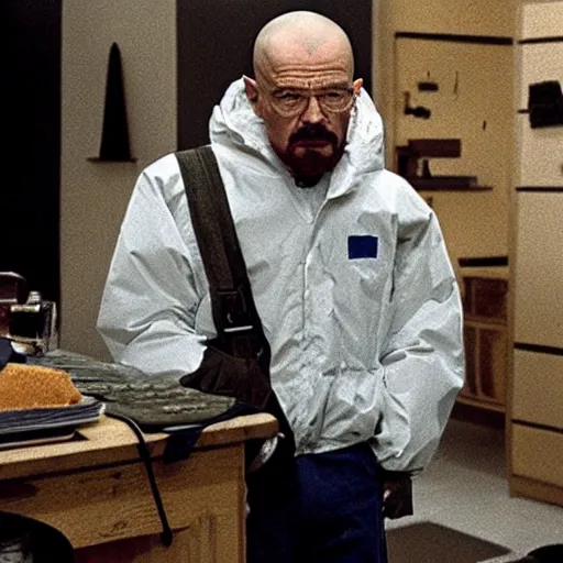 Prompt: walter white in german
