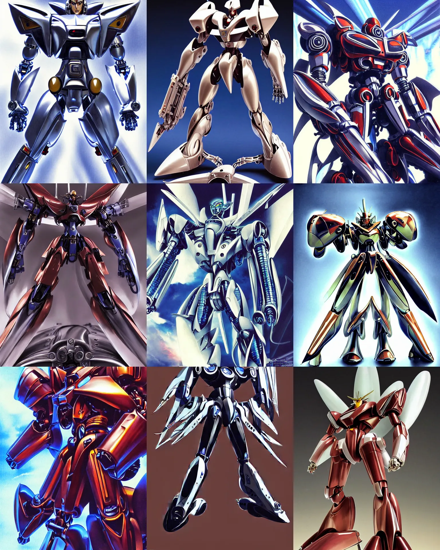 Prompt: takaya aiba mecha form from tekkaman blade, elegent, lots of weapon, character design, portrait, close up, highly detailed, intricate detail, sharp focus, concept art, vintage sci - fi art, radiant light, caustics, by boris vallejo and yoji shinkawa and heng z and artgerm