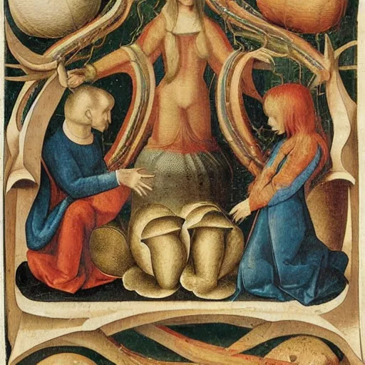 Image similar to 1 5 0 0 s interpretation of alliens,