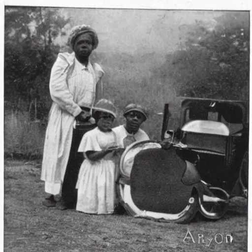 Image similar to a time traveler, black and white historical picture, 1 9 2 0,