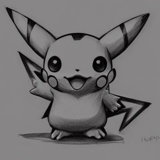 Image similar to anatomy of pikachu, huperdetailed sketch by Leonardo da Vinchi