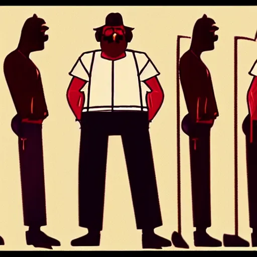 gangstyer character animated by ralph bakshi | Stable Diffusion | OpenArt