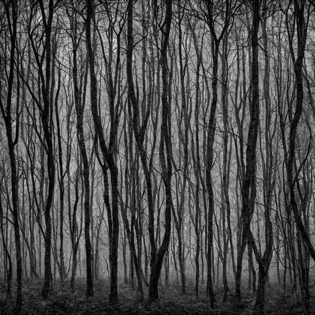 Image similar to Dark and macabre forest