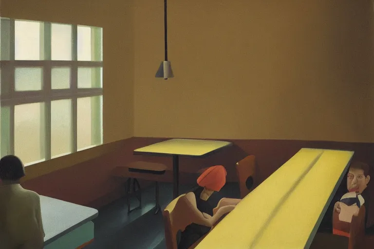 Image similar to diner near the route artwork by tim eitel