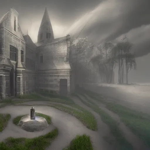 Image similar to surrealistic digital art of the place before birth, award winning, artstation, unreal engine, blender, 4k