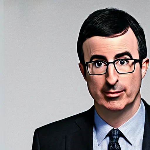 Prompt: john oliver reporting live from the resurrection of jesus