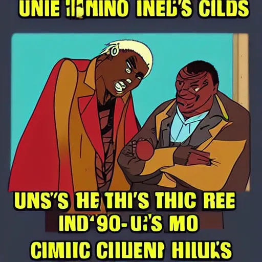 Image similar to uncle ruckus 1 9 8 0 s children's show