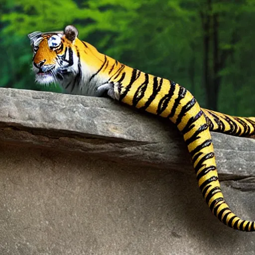 Image similar to snake tiger