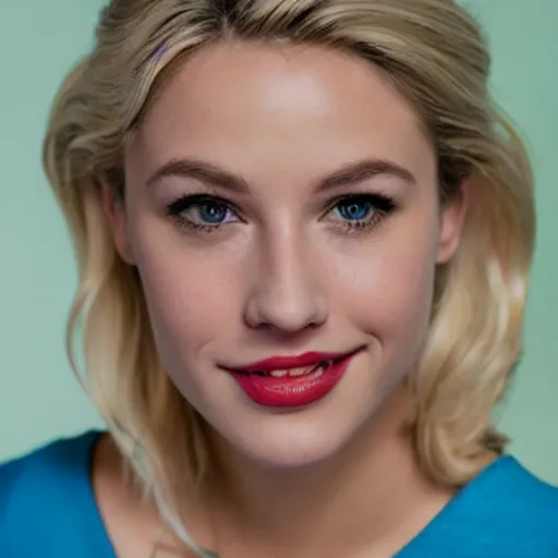 Image similar to A portrait photo of Betty Cooper