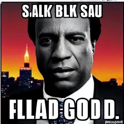 Image similar to black saul goodman