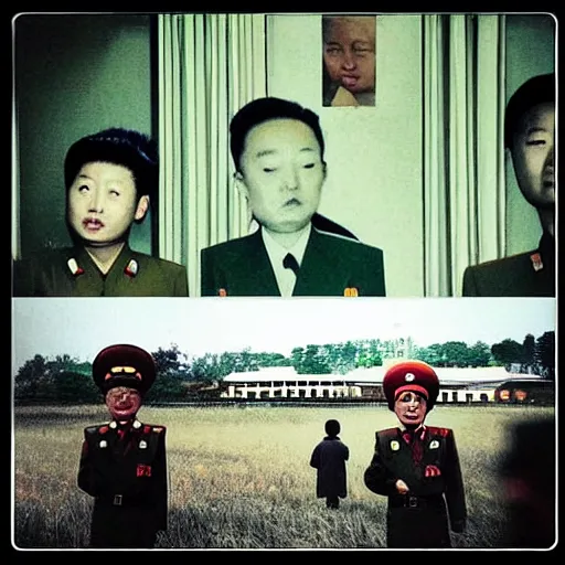 Prompt: “ north korean gang activities from the demilitarized zone, unreleased photographical evidence ”