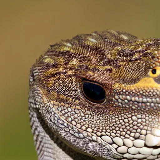 Prompt: close up of a velicoraptor goanna face