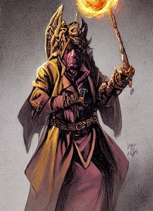 Prompt: a mastigos ( a mage specializing in the arcana of mind and space ) from the modern arcane thriller ttrpg'mage : the awakening ', 8 k, character concept reference art, by david mattingly and michael william kaluta and steve prescott and alex ross.