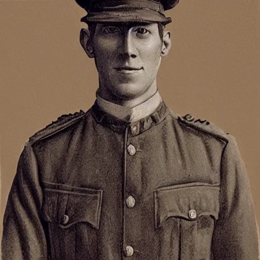 Prompt: a detailed photorealistic sepia - toned color portrait photo of a 1 9 1 7 worried clean - shaven british lieutenant in detailed field gear not wearing a hat in wadi rum, ultra realistic, painted, intricate details, lovecraft, atmospheric, dark, horror, brooding, highly detailed, by clyde caldwell
