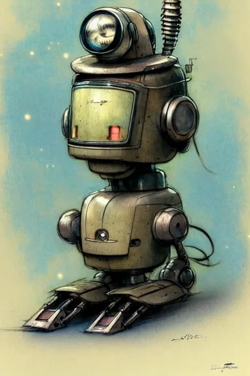 Image similar to ( ( ( ( ( 1 9 5 0 retro future robot pet. muted colors. ) ) ) ) ) by jean - baptiste monge!!!!!!!!!!!!!!!!!!!!!!!!!!!!!!