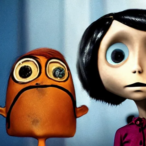 Image similar to coraline jones and the other mother
