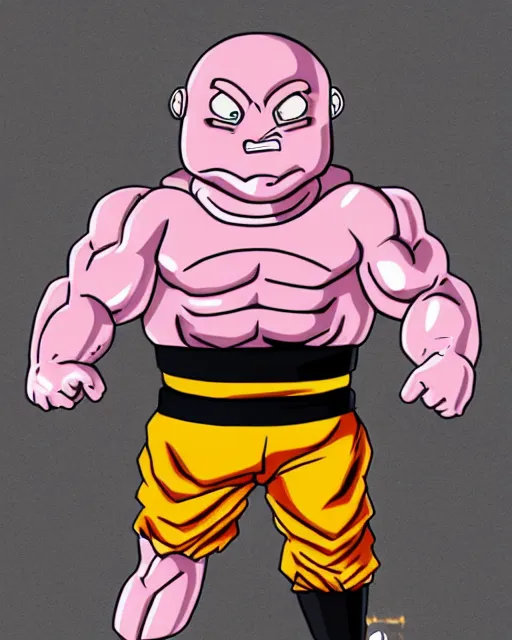 Prompt: krang as a character from dragonball z