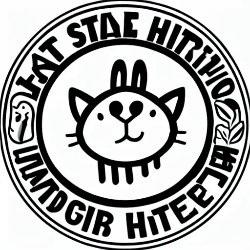 Prompt: cat shelter logo