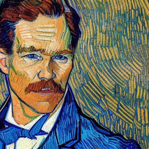 Prompt: mark rutte in the style of vincent van gogh