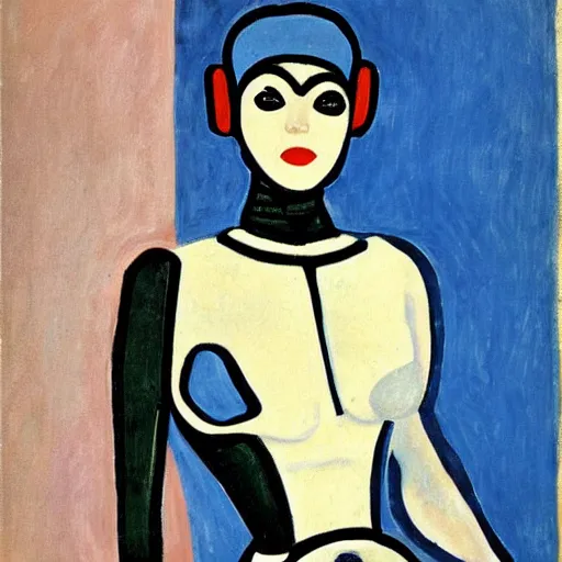 Image similar to cyborgs by matisse