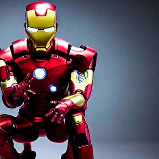 Prompt: Jesse Pinkman as Iron Man