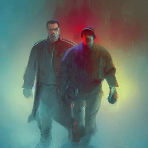 Image similar to steven seagal injured, digital painting, artstation, concept art, smooth, sharp focus, illustration, whimsical background by marc simonetti, artwork by liam wong, patriotic, detailed