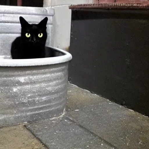 Image similar to Before, I could take a photo of a black cat in a coal bin at midnight. Now I can take a photo of a black cat in a coal bin at midnight... and see every hair