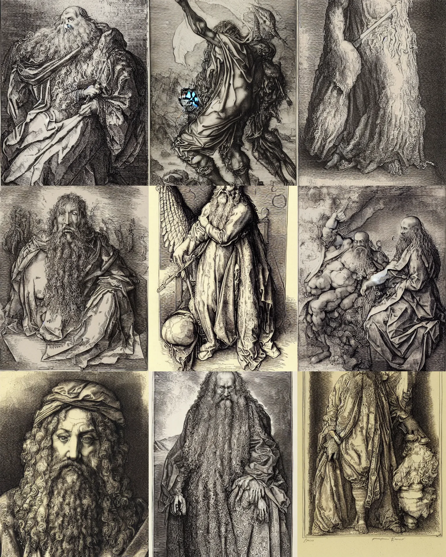 Prompt: engraving by albrecht durer, gustave dore, highly detailed, lithoraph engraving