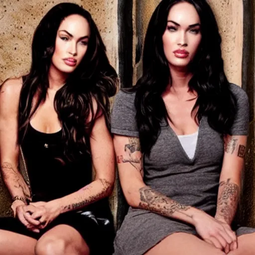 Prompt: us one dollar with megan fox