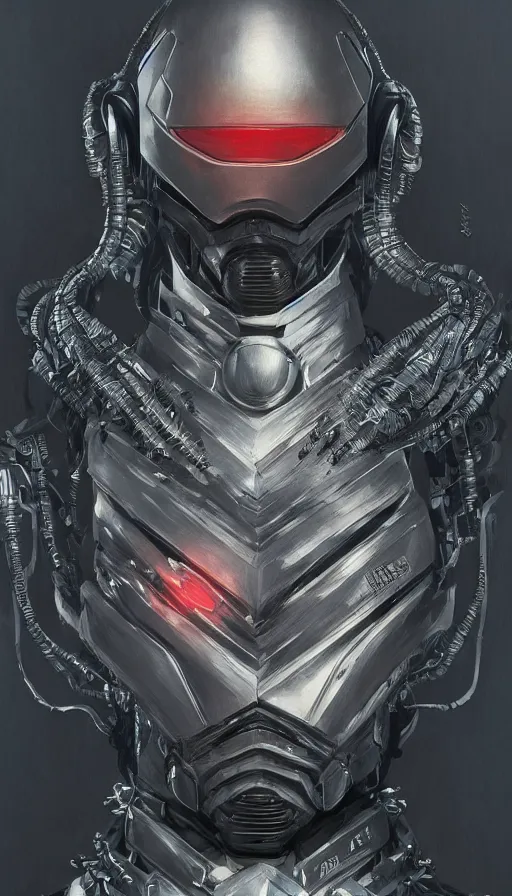 Prompt: robocop, fame of thrones, fibonacci, sweat drops, intricate fashion clothing, insane, intricate, highly detailed, surrealistic, digital painting, artstation, concept art, smooth, sharp focus, illustration, Unreal Engine 5, 8K, art by artgerm and greg rutkowski and alphonse mucha