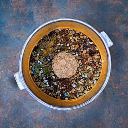 Image similar to universe in a pot, universe