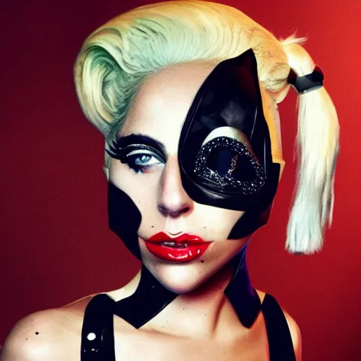 Prompt: lady gaga as harley queen