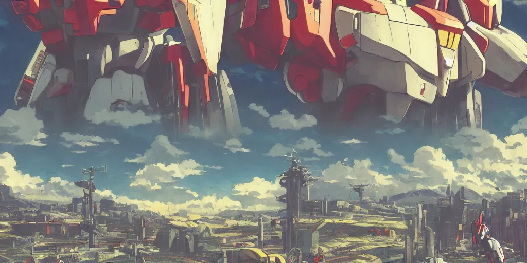 Gundam Movie poster, 3D anime, Arcane Style, | Stable Diffusion