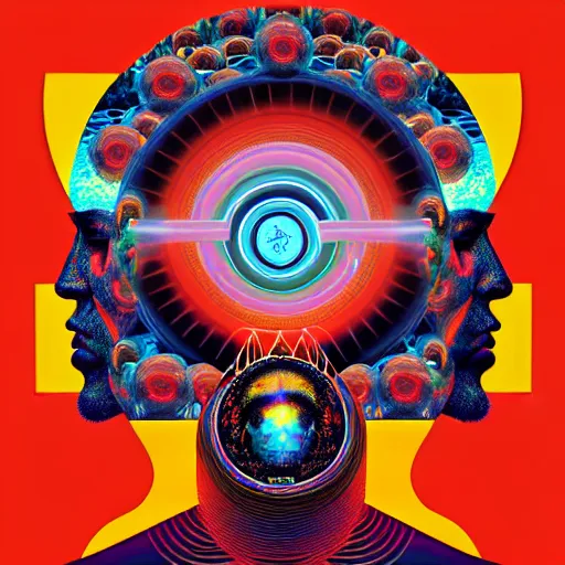 Image similar to album cover design design depicting the alter to the ai machine gods, by jonathan zawada, pi - slices, and tristan eaton, digital art