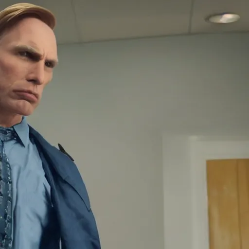 Image similar to Live Action Still of Jerma in Better Call Saul, real life, hyperrealistic, ultra realistic, realistic, highly detailed, epic, HD quality, 8k resolution, body and headshot, film still