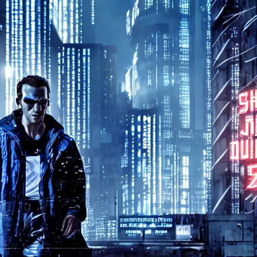 Prompt: Cyberpunk Schindler's List